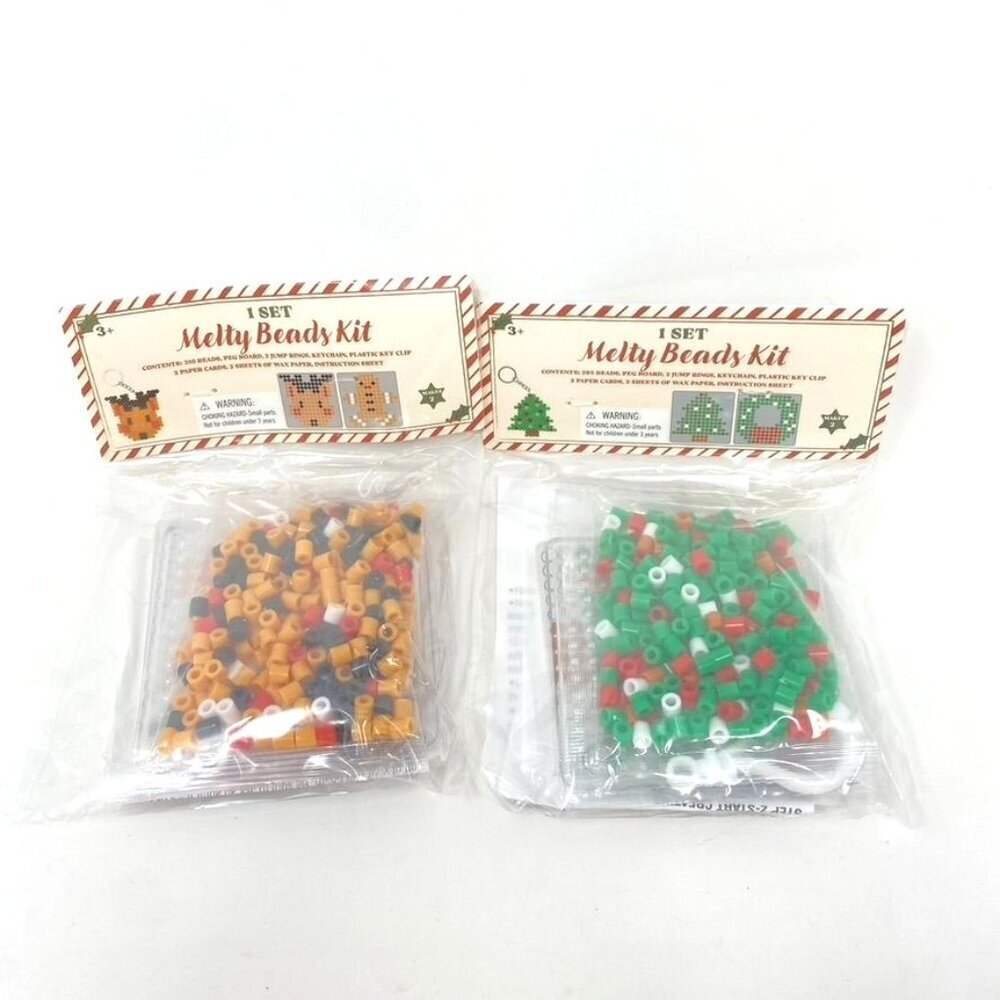Target Melty Beads Tree/Wreath Or Reindeer/Gingerbread Kids Crafts